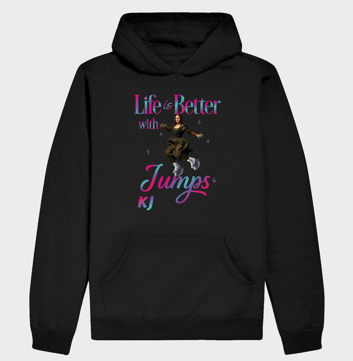 Moletom Premium com Capuz Unissex | Life is Better with Jumps – Conforto Térmico e Estilo Atemporal