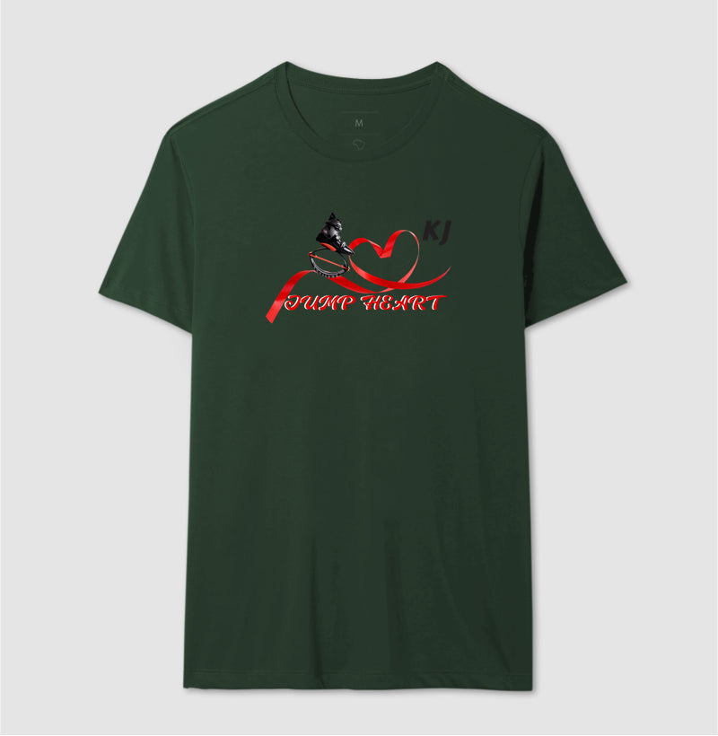 Camiseta Premium Algodão | Jump Heart