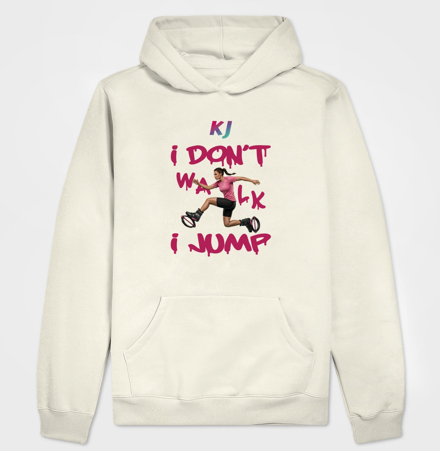 Moletom Premium com Capuz Unissex | I don't Walk I Jump  – Conforto Térmico e Estilo Atemporal