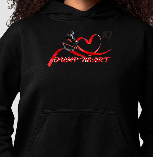 Moletom Premium com Capuz Unissex | Jump Heart – Conforto Térmico e Estilo Atemporal