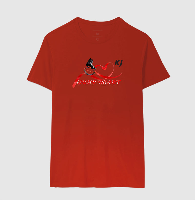 Camiseta Premium Algodão | Jump Heart