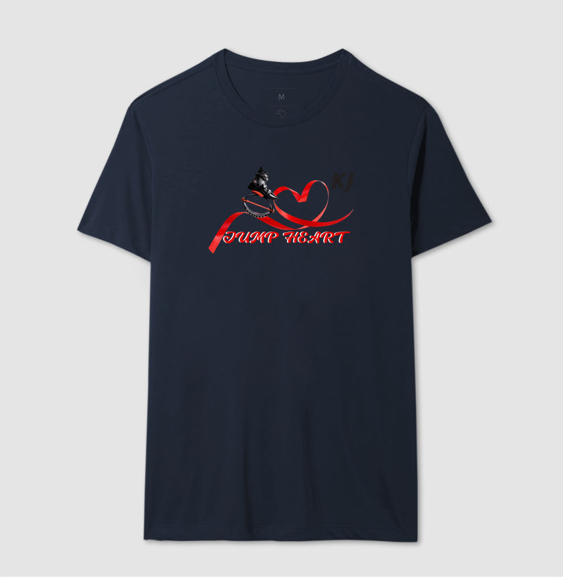 Camiseta Premium Algodão | Jump Heart