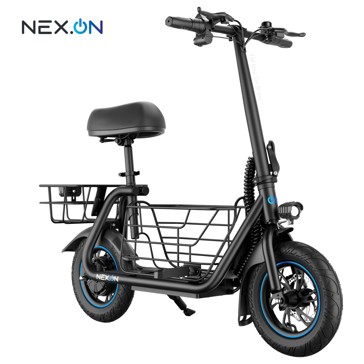 Nex.On MultiRide26 bicicleta elétrica dobrável compacta