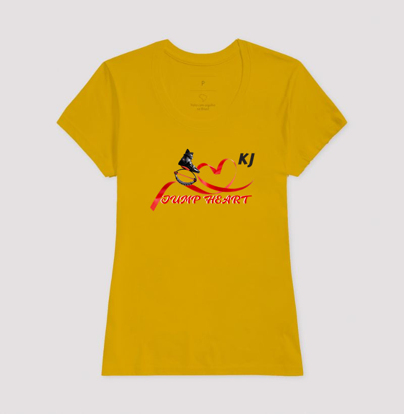 Camiseta Premium Algodão | Jump Heart