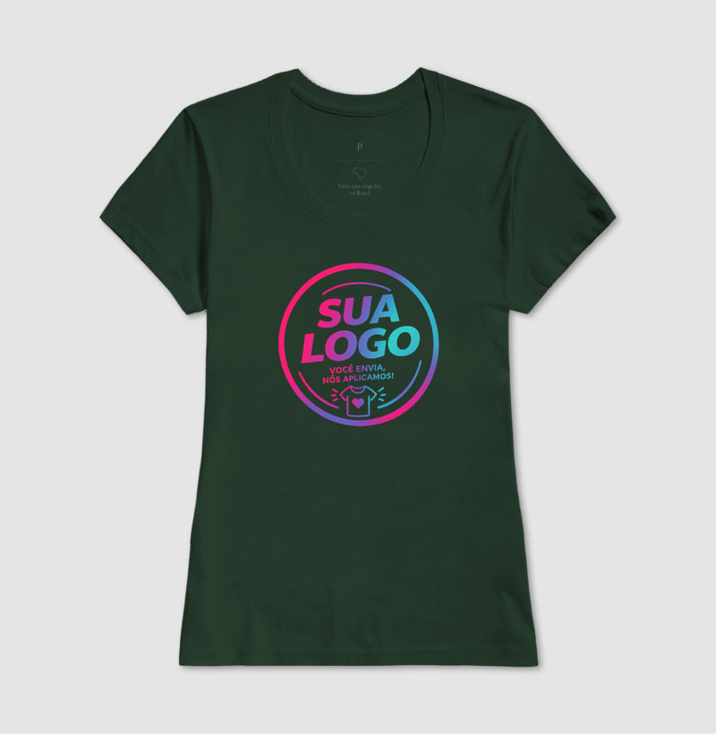 Camiseta Premium Algodão | Customizável
