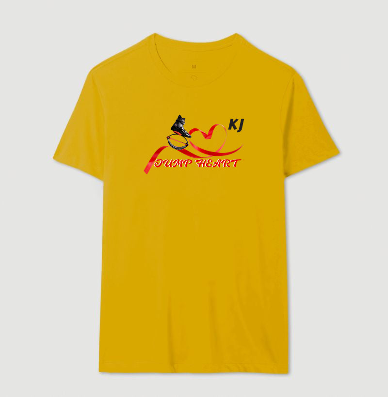 Camiseta Premium Algodão | Jump Heart