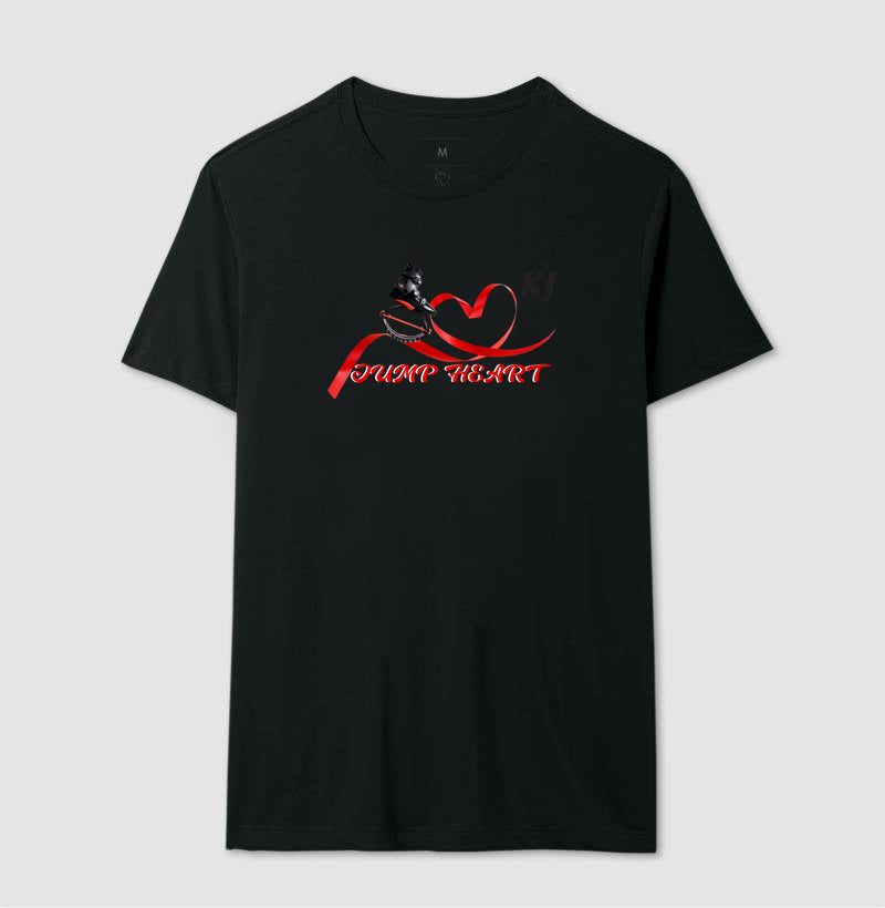 Camiseta Premium Algodão | Jump Heart