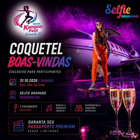 Passaporte Premium (3 Dias + Cocktail)