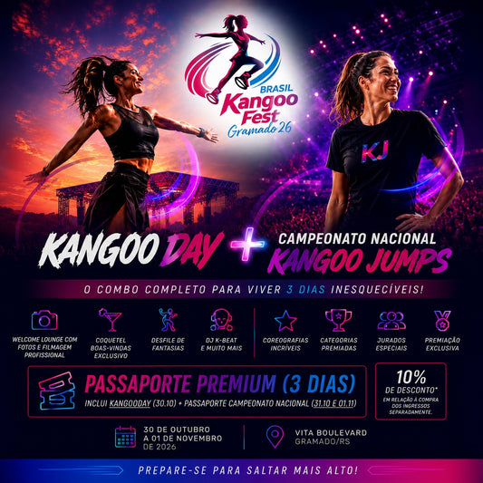 Passaporte Premium (3 Dias + Cocktail)