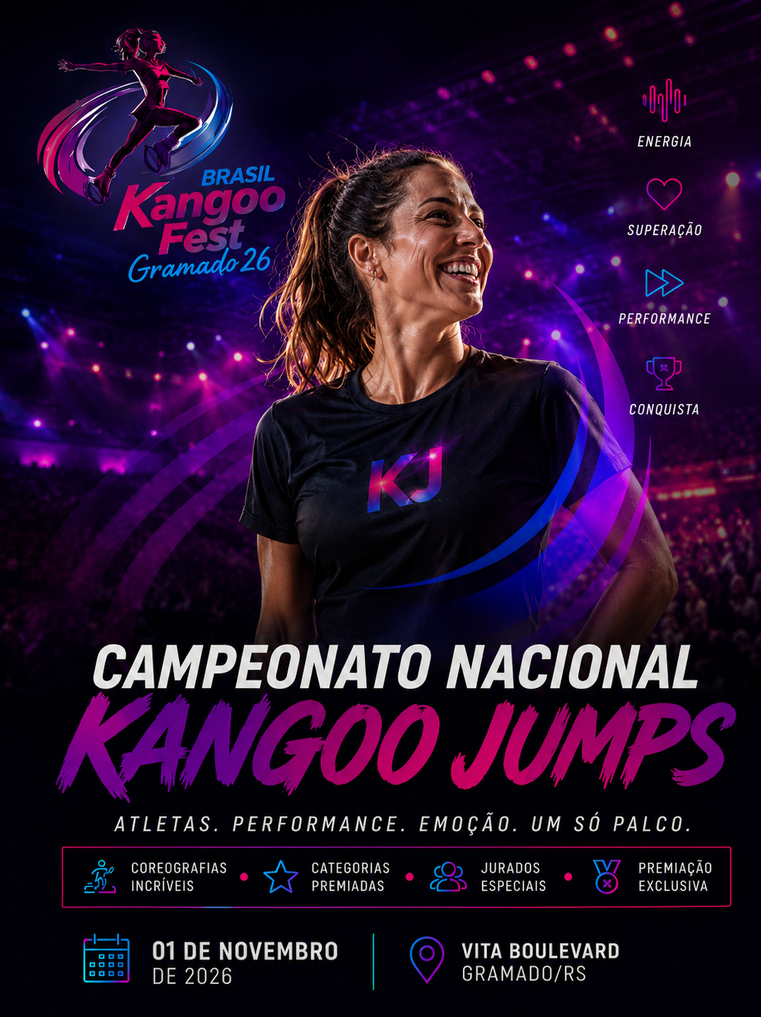 Passaporte Campeonato Nacional (1 Dia • 01.11)