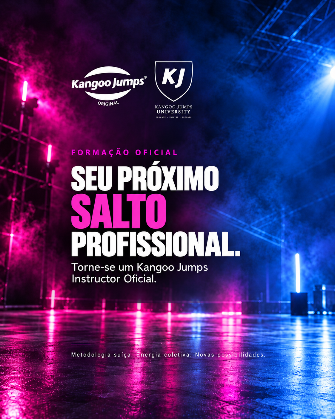 Treinamento Internacional • Kangoo Jumps Instructor (São Paulo & On-line)
