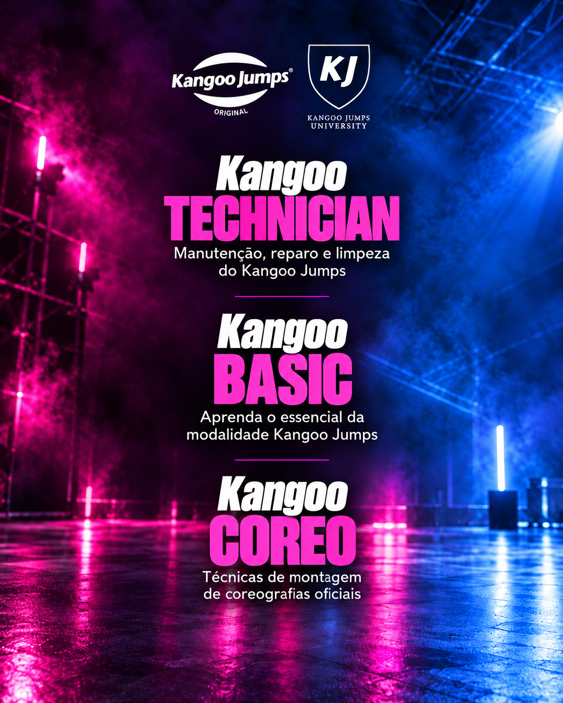 Treinamento Internacional • Kangoo Jumps Instructor (São Paulo & On-line)