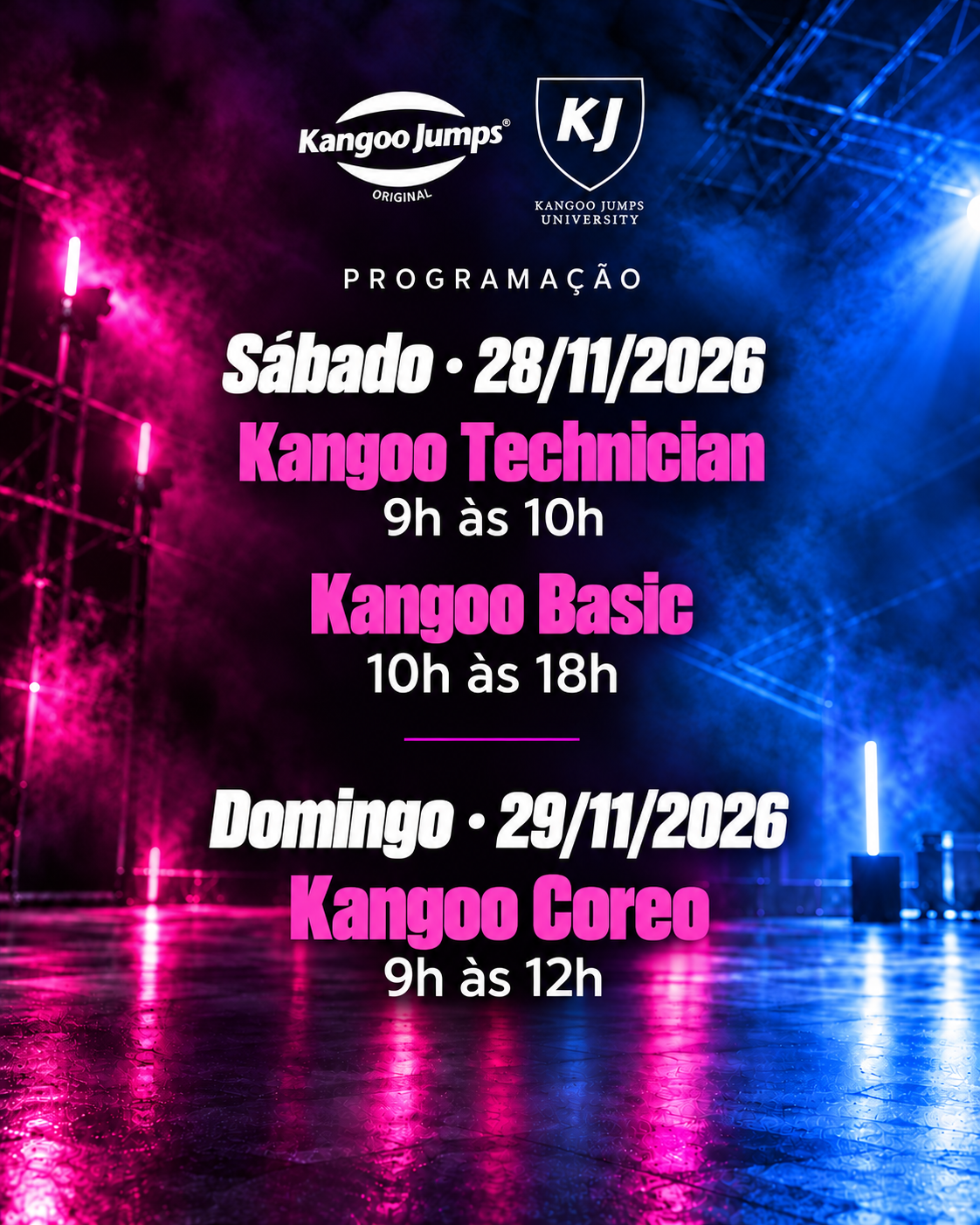 Treinamento Internacional • Kangoo Jumps Instructor (São Paulo & On-line)