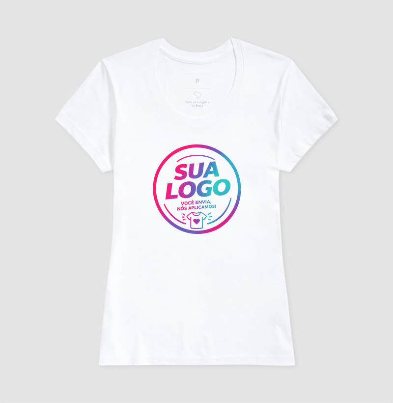 Camiseta Premium Algodão | Customizável