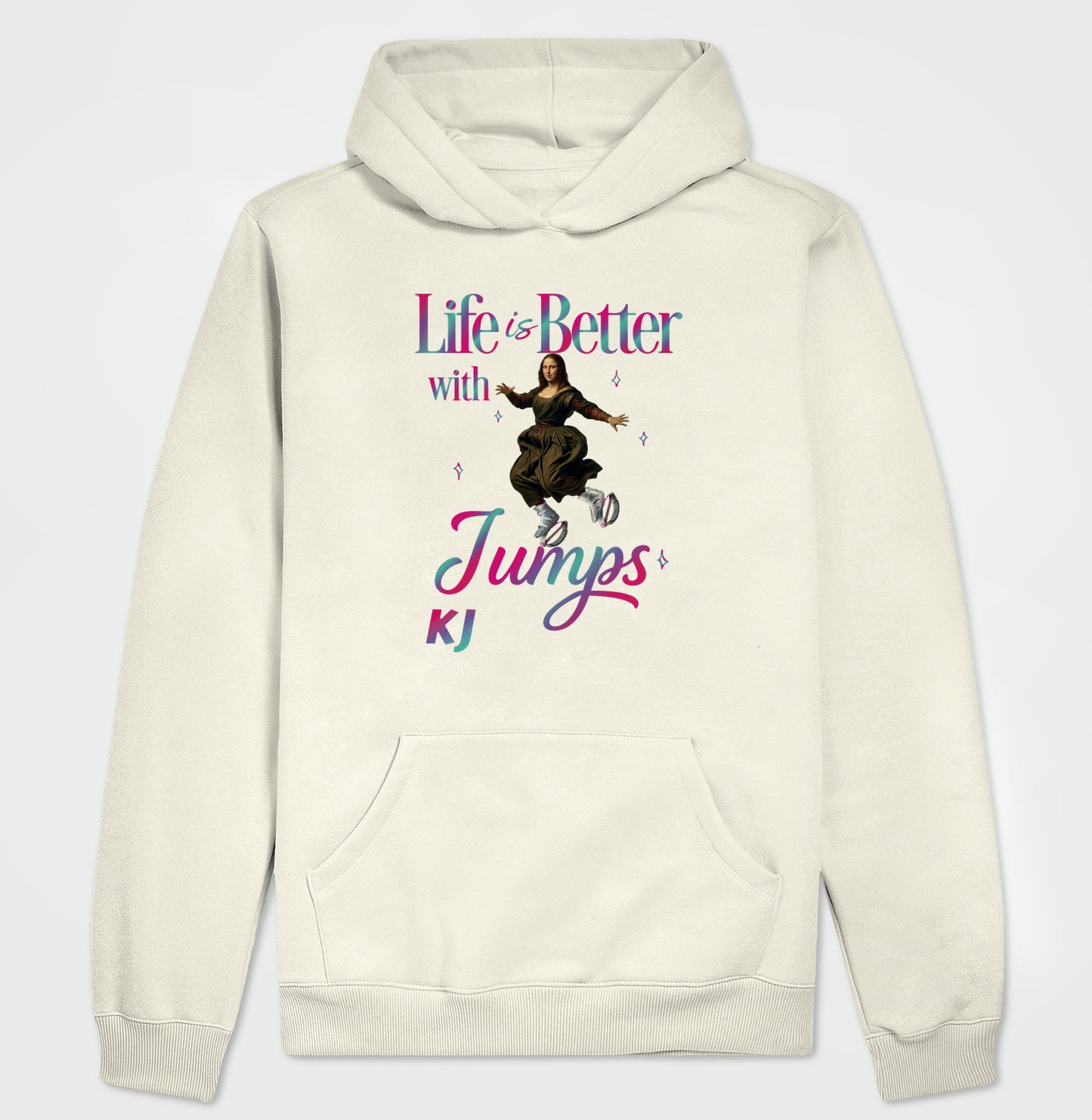 Moletom Premium com Capuz Unissex | Life is Better with Jumps – Conforto Térmico e Estilo Atemporal