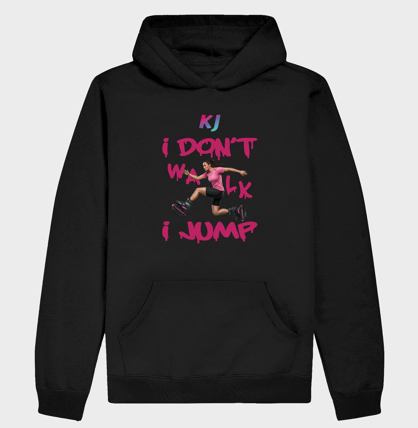 Moletom Premium com Capuz Unissex | I don't Walk I Jump  – Conforto Térmico e Estilo Atemporal