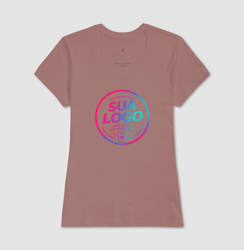 Camiseta Premium Algodão | Customizável