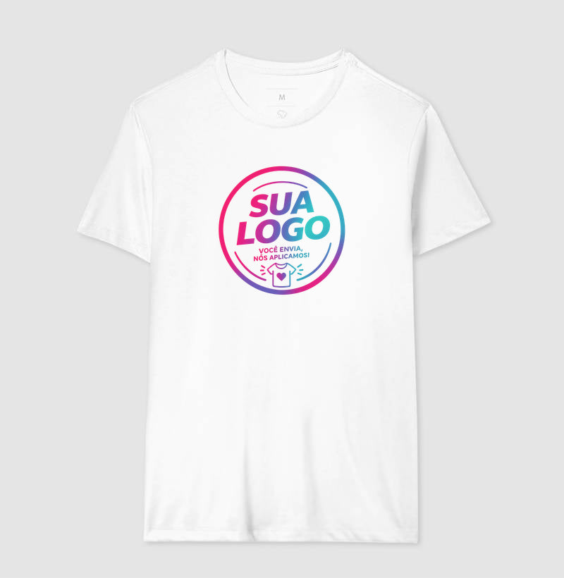 Camiseta Premium Algodão | Customizável
