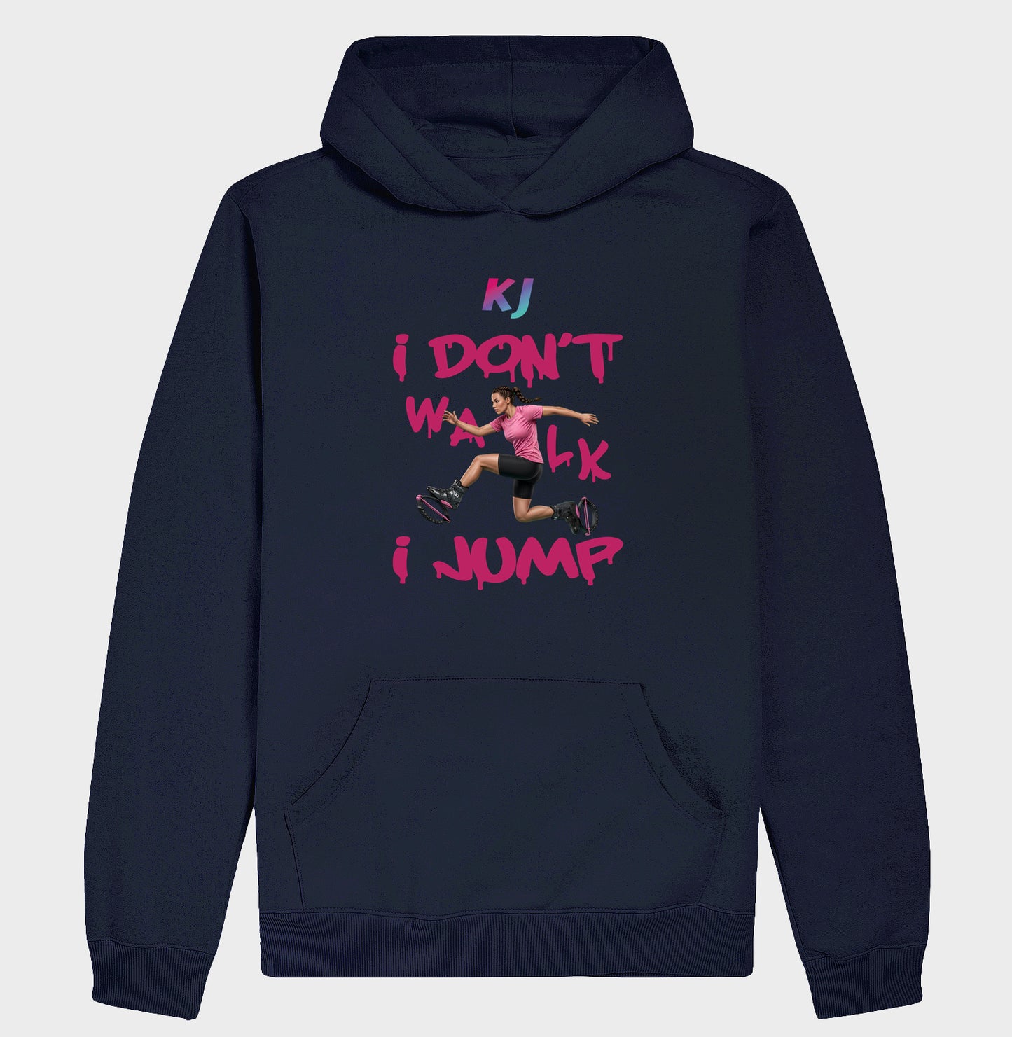 Moletom Premium com Capuz Unissex | I don't Walk I Jump  – Conforto Térmico e Estilo Atemporal