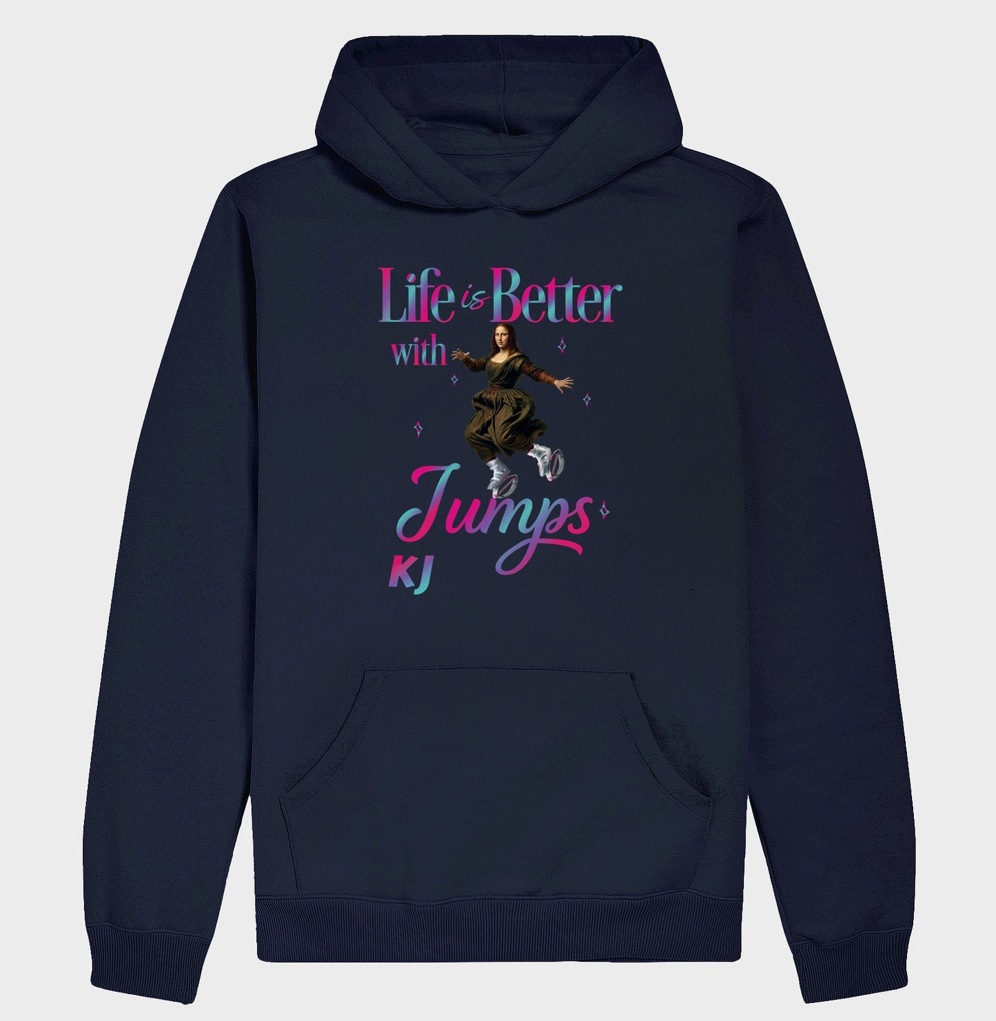Moletom Premium com Capuz Unissex | Life is Better with Jumps – Conforto Térmico e Estilo Atemporal