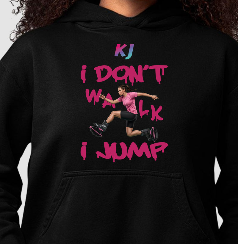 Moletom Premium com Capuz Unissex | I don't Walk I Jump  – Conforto Térmico e Estilo Atemporal