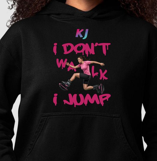 Moletom Premium com Capuz Unissex | I don't Walk I Jump  – Conforto Térmico e Estilo Atemporal