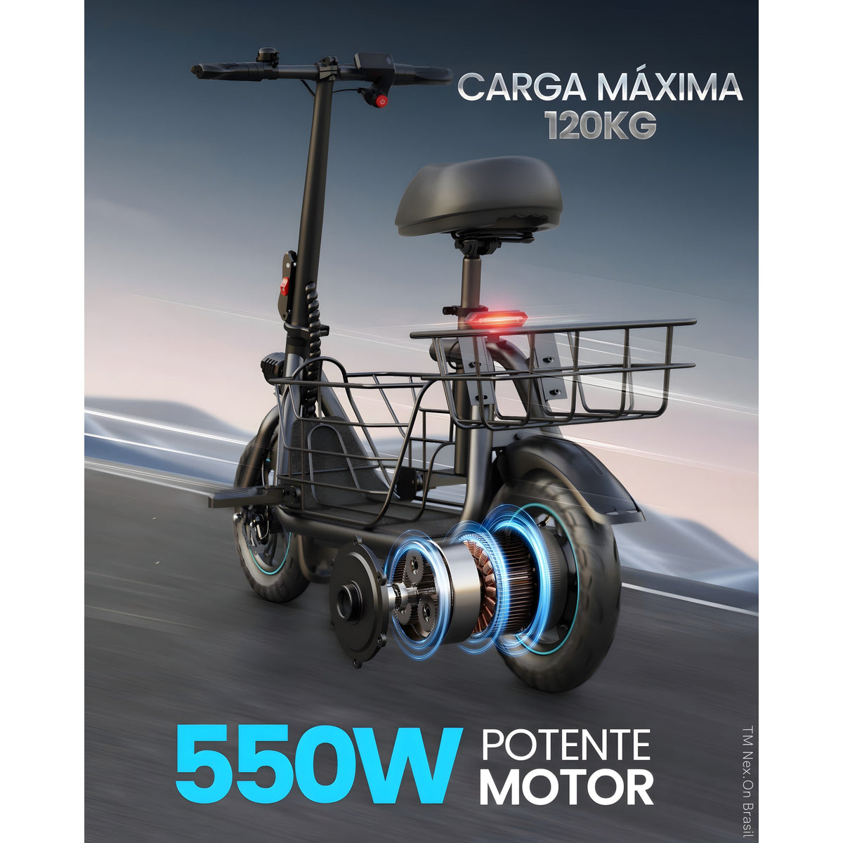 Nex.On MultiRide26 bateria BYD 36V 7.8Ah