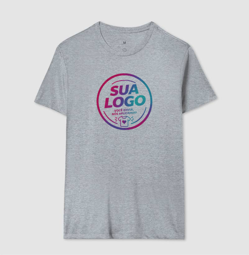 Camiseta Premium Algodão | Customizável